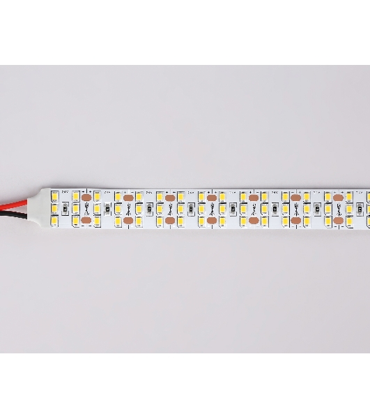 Светодиодная лента Ambrella light GS3901 2835 324Led/ 26W m/ 24V IP20 3000K/ 5000*18*1.2mm (2 конт.)