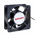 Вентилятор корпусной Rexant RX 12038HSL 220VAC, 120 мм, 2700 об/мин, 40 дБ, 220V, без подсветки, фото 1