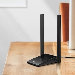 Адаптер TP-Link AC1300Mbps Dual-band High-Gain wireless USB adapter, 867Mbps at 5G and 400Mbps at 2.4G, two high gain antennas, USB 3.0, USB extension cable, support wave 2 MU-MIMO, full compatible with Windows and macOS., фото13