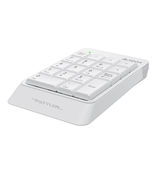 Числовой блок проводной A4Tech Fstyler FK13P, USB, белый