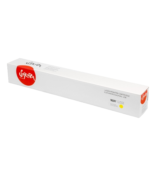 Тонер-туба Sakura KMTN-324Y (A8DA250) для Konica Minolta, желтый, 26000 к.