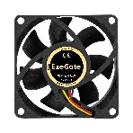 Вентилятор для корпуса ExeGate EX07025S3P черный, 70 мм, 3500 об/мин, 35.5 дБ, 3 pin, фото4