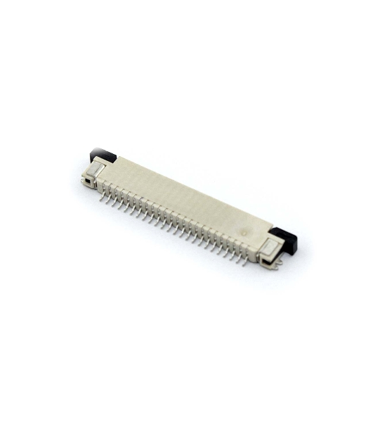 Разъем FPC Half Coverage Top Contact 0.8K-BS-24PWB 24 pin высота 2мм шаг 0,8мм