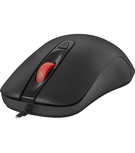Мышь проводная Defender Omega MB-522 черный, 1600 dpi, USB, кнопки - 4