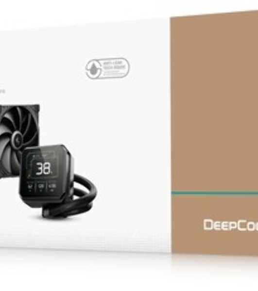 Система водяного охлаждения Deepcool Spartacus 420 ARGB Soc-AM5/AM4/1200/1700/1851 черный 4-pin 32.89dB Al LCD 2647gr Ret (R-SPT420-BKDSMP-G-1)