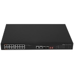 Коммутатор Dahua DH-S3218-16ET-135, 16×100 Мбит/с + 2×1 Гбит/с Combo, неуправляемый, фото5