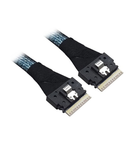 Кабель ACD-60006-JP Slimline SASx8 (SFF8654) -to- 8x U.3 Direct, 1M, (аналог Broadcom 05-60006-00)