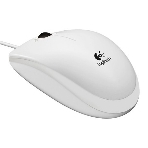 Мышь проводная Logitech B100 белый, 1000 dpi, USB, кнопки - 3, фото11