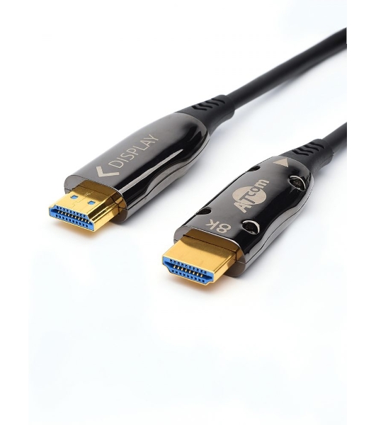 Кабель HDMI 50 м (HIGH speed, Metal gold, Optical) 8K VER 2.1 Кабель HDMI 50 м (HIGH speed, Metal gold, Optical) 8K VER 2.1