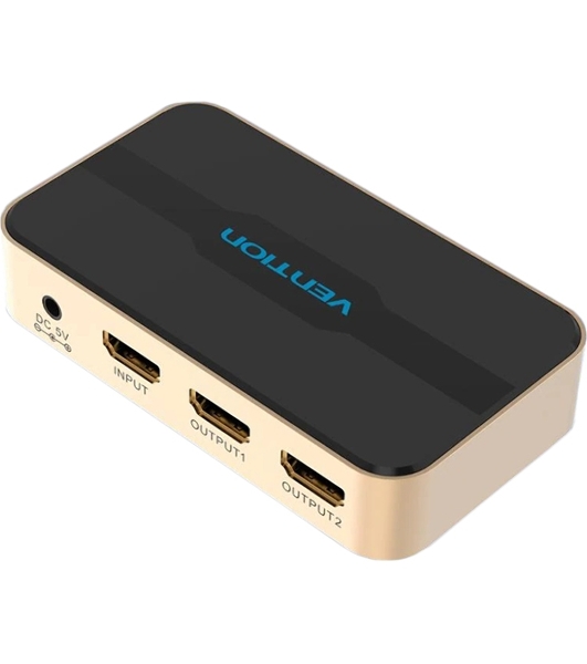 Разветвитель - сплиттер Vention HDMI 19F/2x19F на 2 монитора ACBG0
