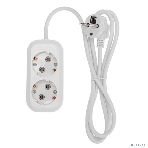 Удлинитель PROconnect 2 гнезда, 1,5 м, 3х0,75 мм², с/з, белый, фото3
