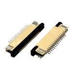 Разъем FPC Half Coverage Top Contact 0.8K-BS-24PWB 24 pin высота 2мм шаг 0,8мм, фото3