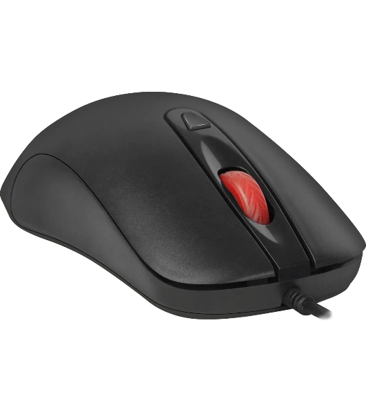 Мышь проводная Defender Omega MB-522 черный, 1600 dpi, USB, кнопки - 4