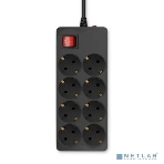 Сетевой фильтр Buro 800SH-5-B 5 м, 8 розеток, черный, коробка, фото7