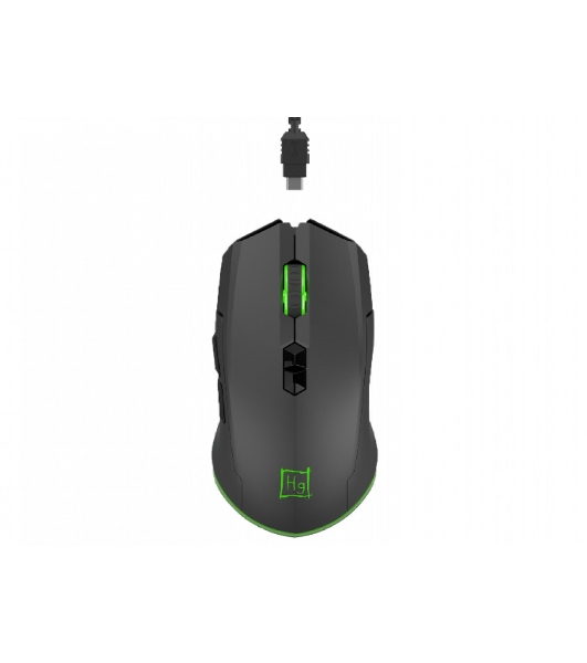 Мышь беспроводная Harper Gaming Spigot WGM-01 черный, 4000 dpi, радиоканал, USB, кнопки - 7