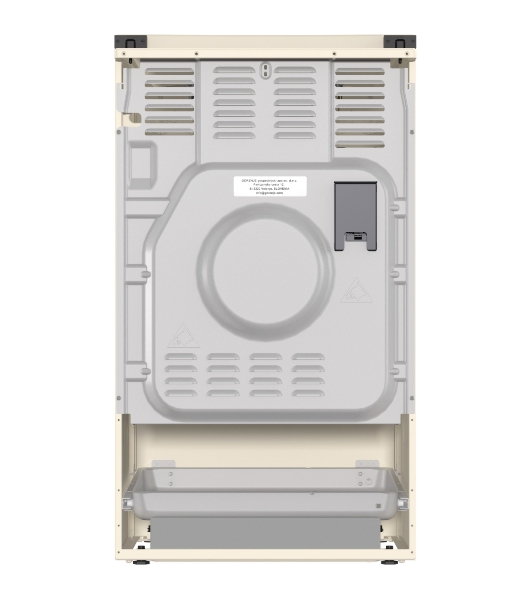 Плита комбинированная Gorenje GKS5B70CLI бежевый, конфорок 4 газовых, духовка 70 л, 50 см x 85 см x 59.4 см