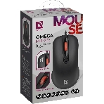 Мышь проводная Defender Omega MB-522 черный, 1600 dpi, USB, кнопки - 4, фото7