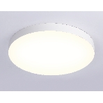 Потолочный светодиодный светильник Ambrella light FV5535 WH белый LED 90W 3000K D600*58 (Без ПДУ), фото6