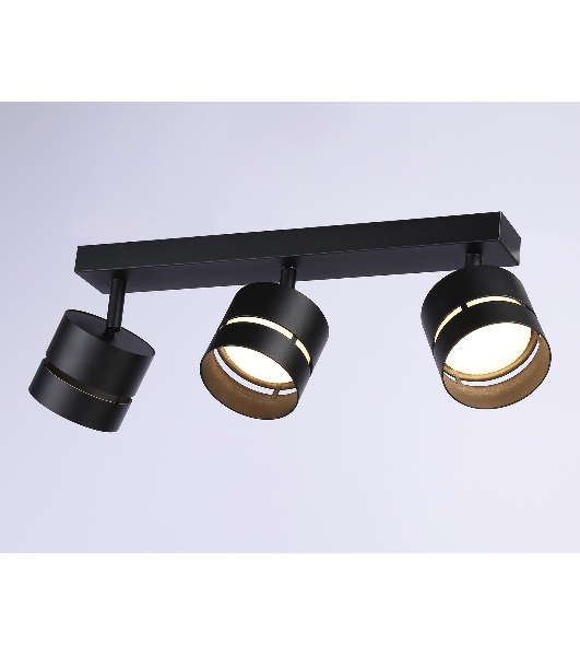 Светильник Ambrella light TN71064/3 BK черный GX53/3 max 12W 405*85*150