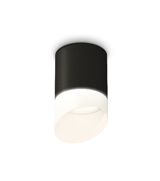 Светильник Ambrella Light XS6302066 SBK/FR черный песок/белый матовый MR16 GU5.3 (C6302, N6256)
