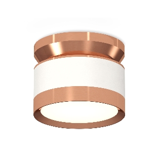 Светильник Ambrella Light XS8101065 SWH/PPG белый песок/золото розовое полированное GX53 (N8912, C8101, N8126)