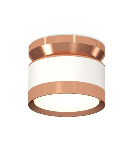 Светильник Ambrella Light XS8101065 SWH/PPG белый песок/золото розовое полированное GX53 (N8912, C8101, N8126)