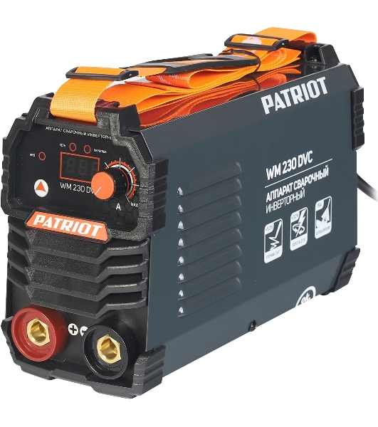 Сварочный аппарат Patriot WM230DVC инвертор ММА 10.7кВт (кейс в комплекте)