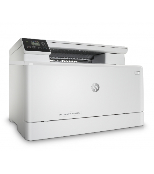 МФУ лазерное HP Color LaserJet Pro MFP M182n (7KW54A), A4, цветной, печ. до 16 стр/мин., 600 x 600 dpi (печать) 1200x1200dpi (скан.), USB, RJ-45, Air Print, Mopria