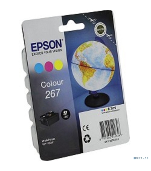 Картридж Epson T267 (C13T26704010) цветной (200 стр) для WF-100