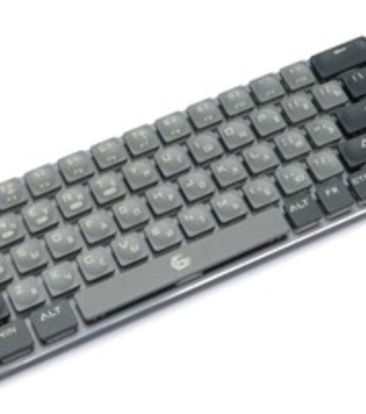 Клавиатура беспроводная Gembird KBW-7 Bluetooth, USB серая