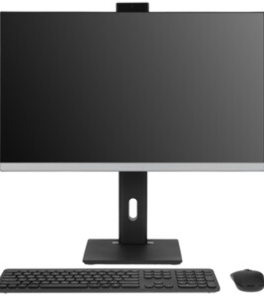 Моноблок Digma Pro Unity 27' Full HD i5 12400 (2.5) 16Gb SSD 512Gb UHDG CR Windows 11 Professional GbitEth WiFi BT 90W клавиатура мышь Cam серый/черный 1920x1080