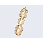 Подвесной светодиодный светильник Ambrella light LH30102 SB/TI бронза/янтарь 23W 3000K 140*140*1760, фото4