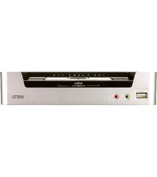 Переключатель, электрон., KVM+Audio+USB 2.0, 1 user USB+HDMI => 2 cpu USB+HDMI, соШнур. USB 2х1.8м., настол., исп.стандарт, без OSD, некаскад.. CUBIQ 2 PORT HDMI KVMP SWITCH W/1.8M