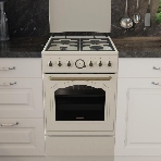 Плита комбинированная Gorenje GKS5B70CLI бежевый, конфорок 4 газовых, духовка 70 л, 50 см x 85 см x 59.4 см, фото3