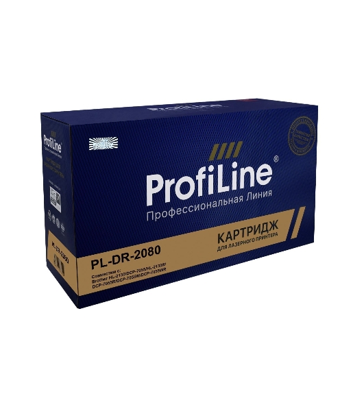 Драм-картридж PL-DR-2080 для Brother HL-2130/2130R/2132/2132R/2135W/2210/2220/2230/2240/2242D/2250/2270DW/2280DW/DCP-7055/7055R/7055WR/7057/7057R/7057WR/7060D/7060DR/7065DN/7065DNR/7070DW/7070DW 12000 копий ProfiLine