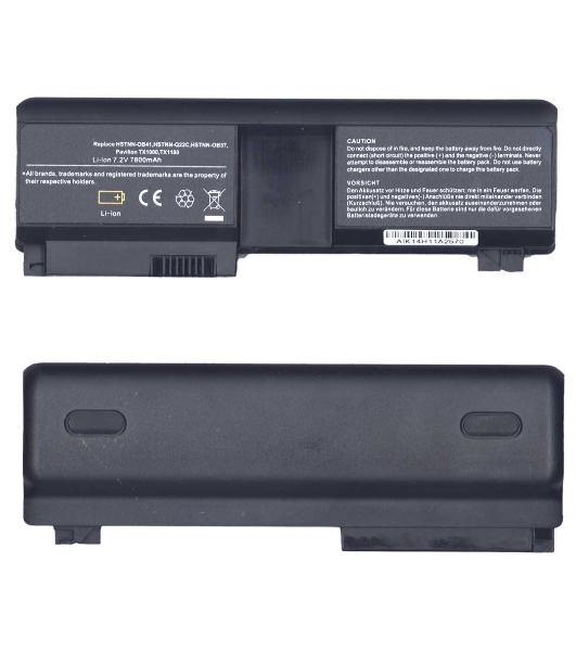 Аккумуляторная батарея для ноутбука HP Compaq TX1000 (HSTNN-OB41) 7800mAh OEM черный