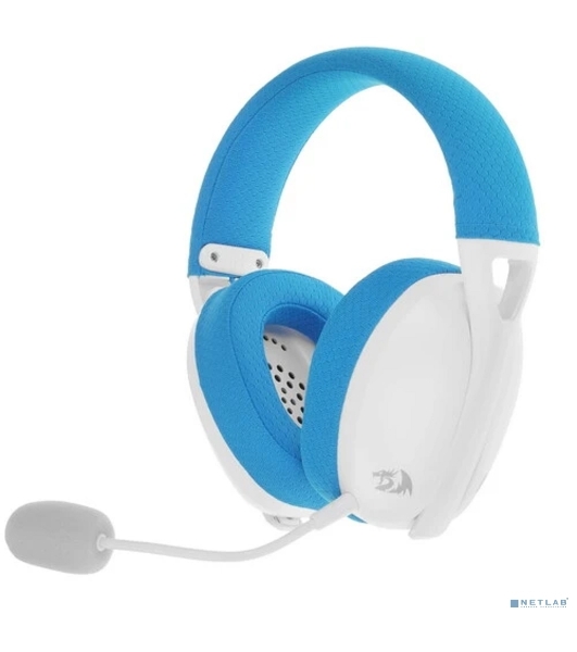 Гарнитура Redragon Ire Pro голубой, беспроводная + проводная, Bluetooth / USB, до 25 ч