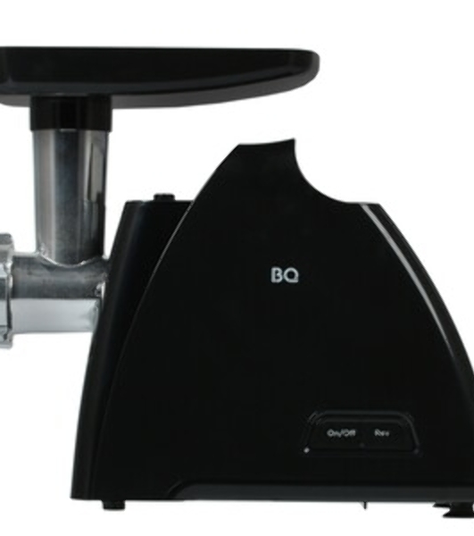 Мясорубка электрическая BQ MG1006 черный, 2100 Вт, 2.4 кг/мин, реверс, защита от перегрузки, насадки - 7