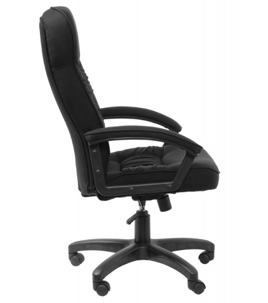 Кресло руководителя Бюрократ T-9908AXSN-Black черный 80-11, ткань, крестовина пластиковая