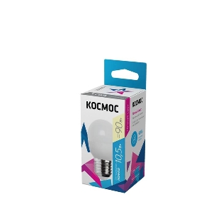 Лампа светодиодная Космос LED BASIC GL45 10.5Вт 220В E27 3000К