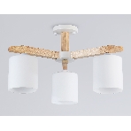 Светильник Ambrella light TR83112/3 WH/LW белый/светлое дерево E27/3 max 40W D580*320, фото5