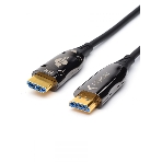 Кабель HDMI 50 м (HIGH speed, Metal gold, Optical) 8K VER 2.1 Кабель HDMI 50 м (HIGH speed, Metal gold, Optical) 8K VER 2.1, фото2
