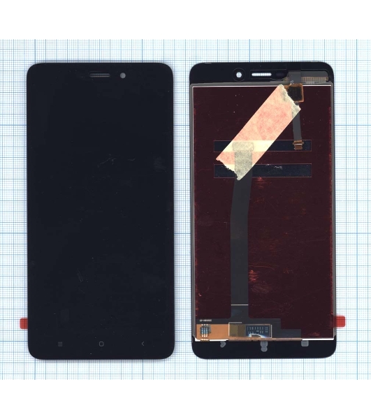 Дисплей для Xiaomi Redmi 4A черный