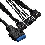 Компьютерный корпус Desktop ExeGate EX291267RUS MI-301U (mATX/mini-ITX, без БП, 1*USB+1*USB 3.0, аудио, черный), фото9