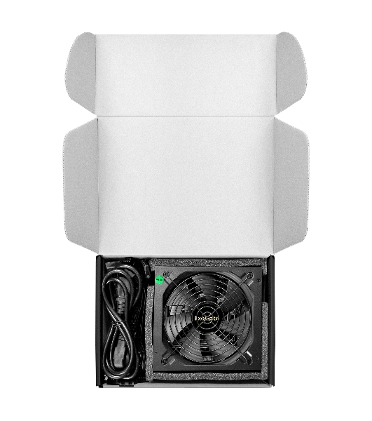 Блок питания 750W ExeGate 80 PLUS Bronze 750PPH-S (ATX, APFC, SC, КПД 85% (80 PLUS Bronze), 12cm fan, 24pin, 2x(4+4)pin, 4xPCI-E, 8xSATA, 4xIDE, кабель 220V 1,8м с защитой от выдергивания, black, Color Box)