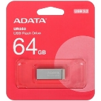 Флешка USB ADATA UR350 (UR350-64G-RSR/BG), 64Gb, USB 3.2, R/W 100/15, серебристый/коричневый, фото6
