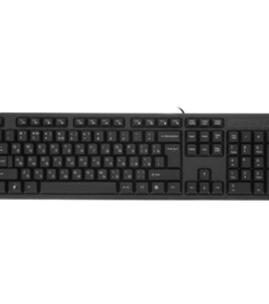 Комплект клавиатура+мышь A4Tech KK-3330 проводной, USB, 1200 DPI, чёрный