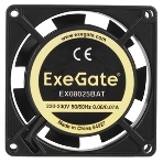 Вентилятор корпусной ExeGate EX08025H2P, 80 мм, 2200 об/мин, 22 дБ, 2-pin, без подсветки, фото11