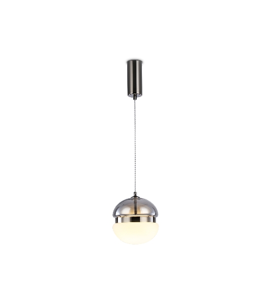 Подвесной светодиодный светильник Ambrella light LH11003 SM/FR дымчатый/белый матовый 20W 3000K D180*200