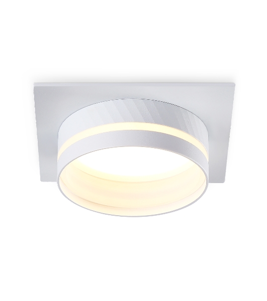 Светильник Ambrella light TN5221 WH белый GX53 110*110*50